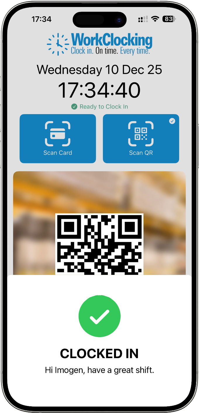 WC Terminal app screenshot