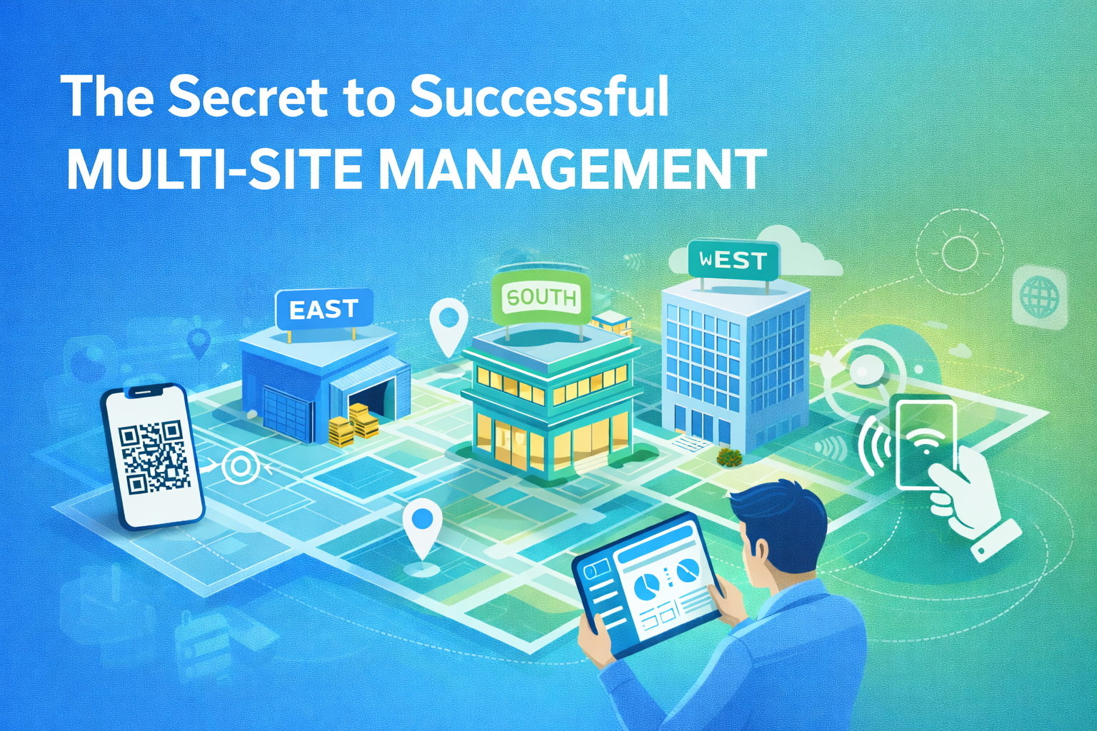 Time Tracking for Multiple Locations: What to Set Up First – WorkClocking blog cover