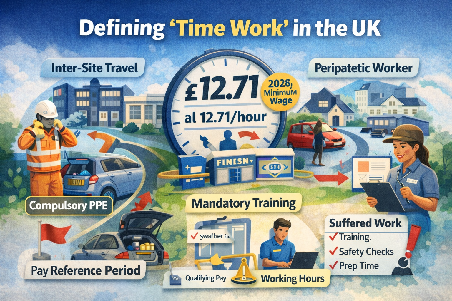 Travel Time and Training: Navigating NMW for UK Payroll